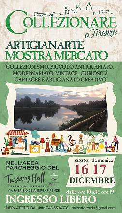 Collezionare a firenze - artigianarte dicembre 2023 mostra mercato mensile di collezionismo, piccolo antiquariato, modernariato, vintage, curiosità cartacee e artigianato creativo